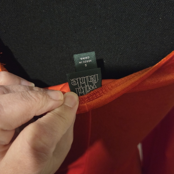 Wild Fable Vibrant Red Ruched Long Sleeve Dress - Picture 5 of 5